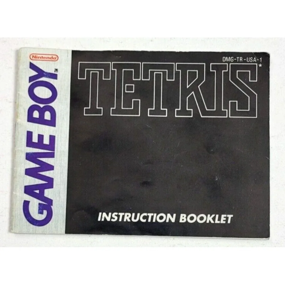 TETRIS - GAMEBOY INSTRUCTION‎ BOOKLET ONLY! GAME MANUAL